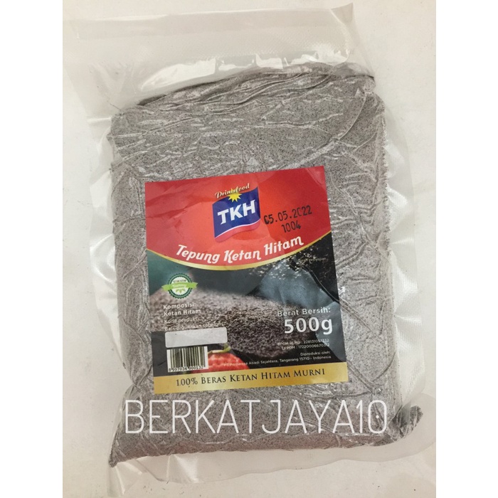 

PROMO [COD] Tepung Ketan Hitam TKH kemasan 500gr