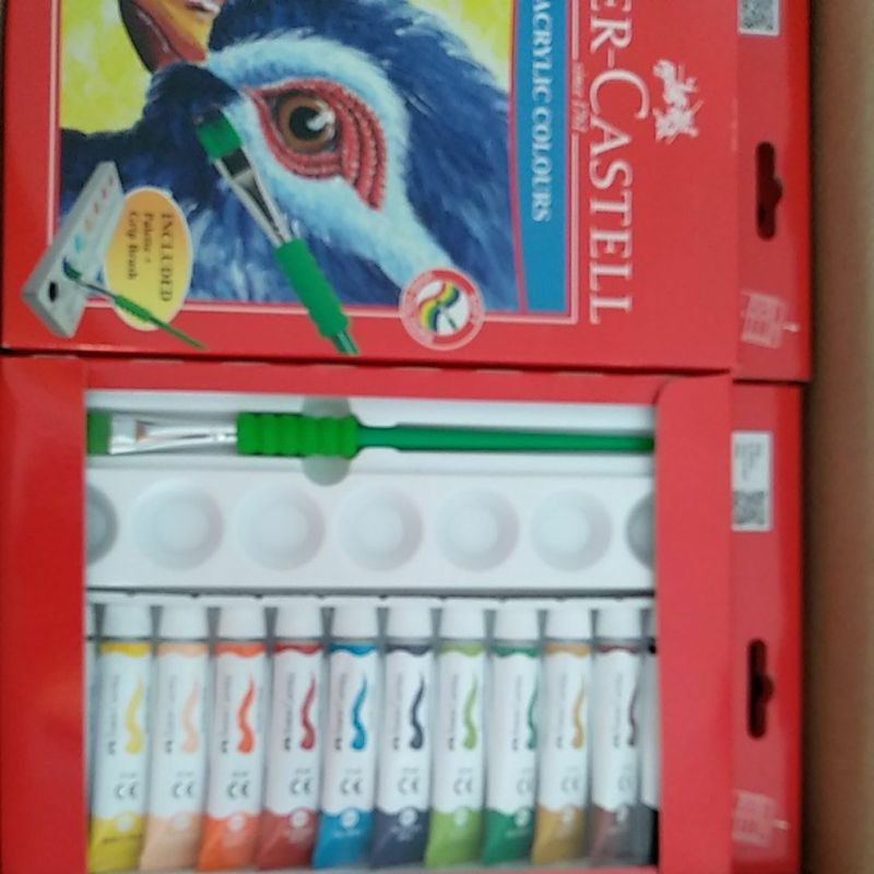 

PROMO!!!! Cat Aklirik Faber Castell 12 Colours