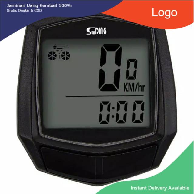 speedometer Sepeda Digital Anti Air dengan Display Speedometer