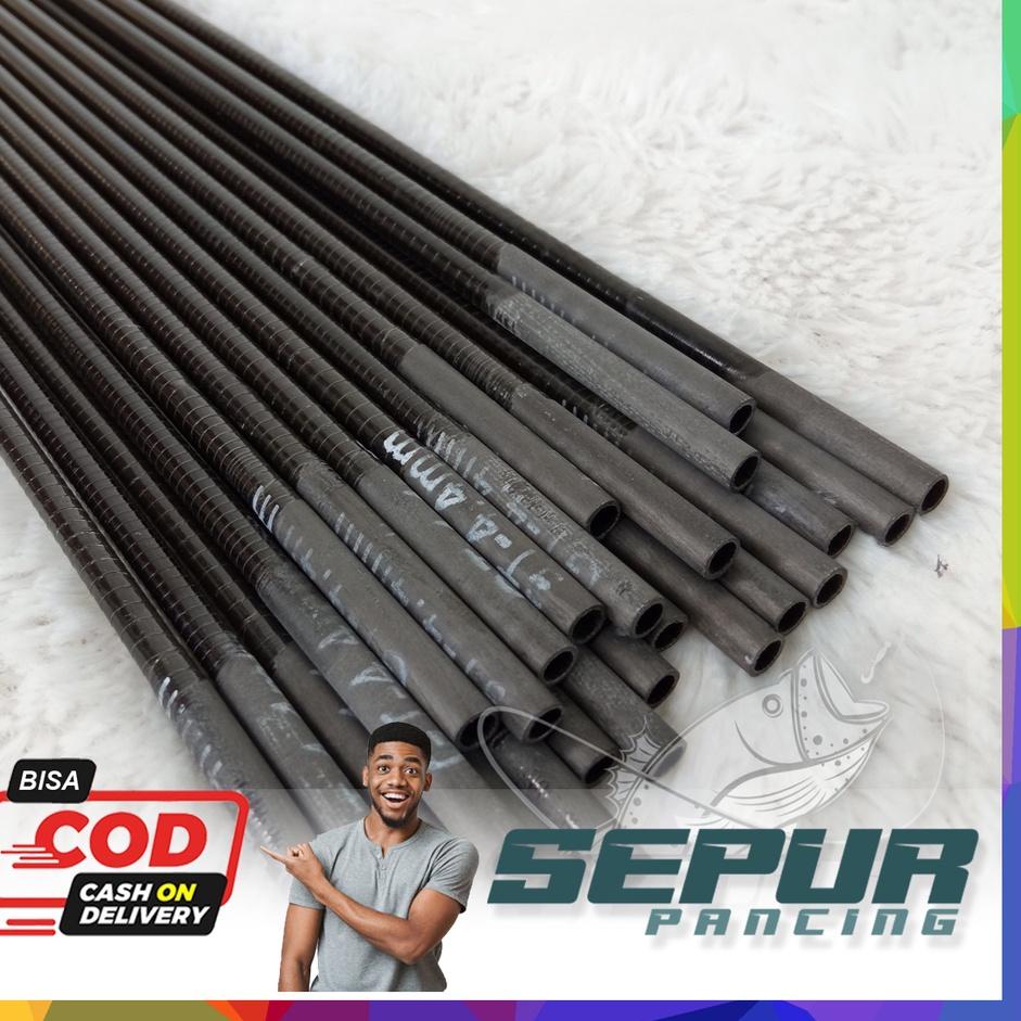 DKK.01Jl22ᴵRuas Joran Tegek Carbon 1 2 3 - Satu Set Ujung Joran Tegek Carbon - Blombongan Tegek Carb