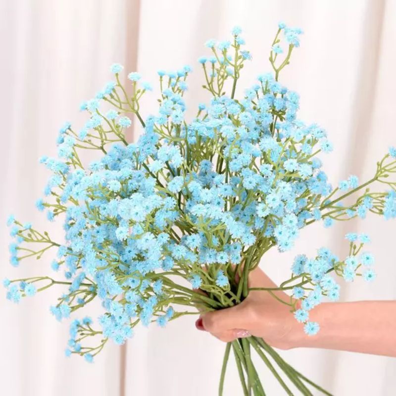 ARTIFICIAL FLOWER - BABY BREATH COLORS - BUNGA PLASTIK DEKORASI RUMAH HIASAN BUKET BUNGA