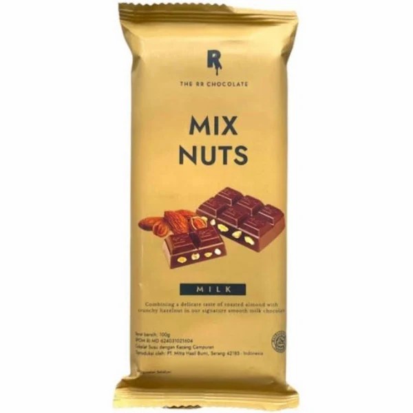 

THE RR CHOCOLATE MIX NUTS 100 GRAM
