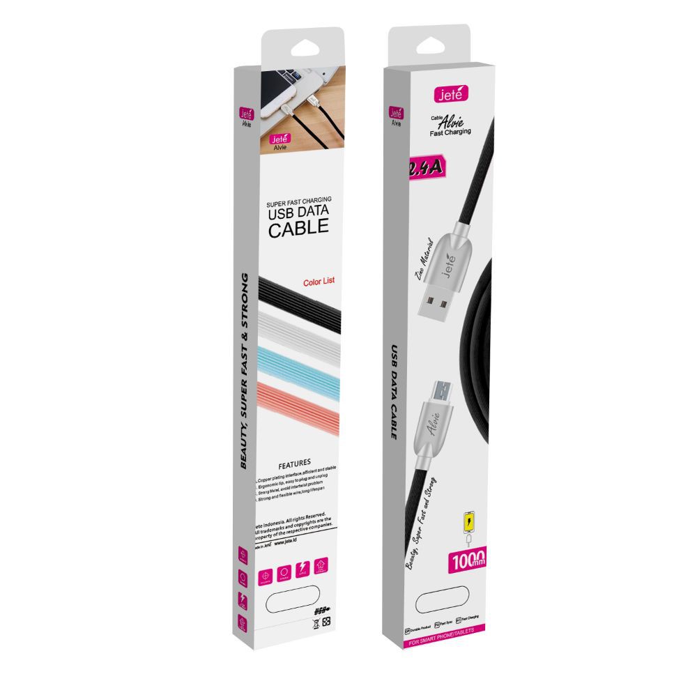 Kabel USB Micro Fast Charging JETE CX6