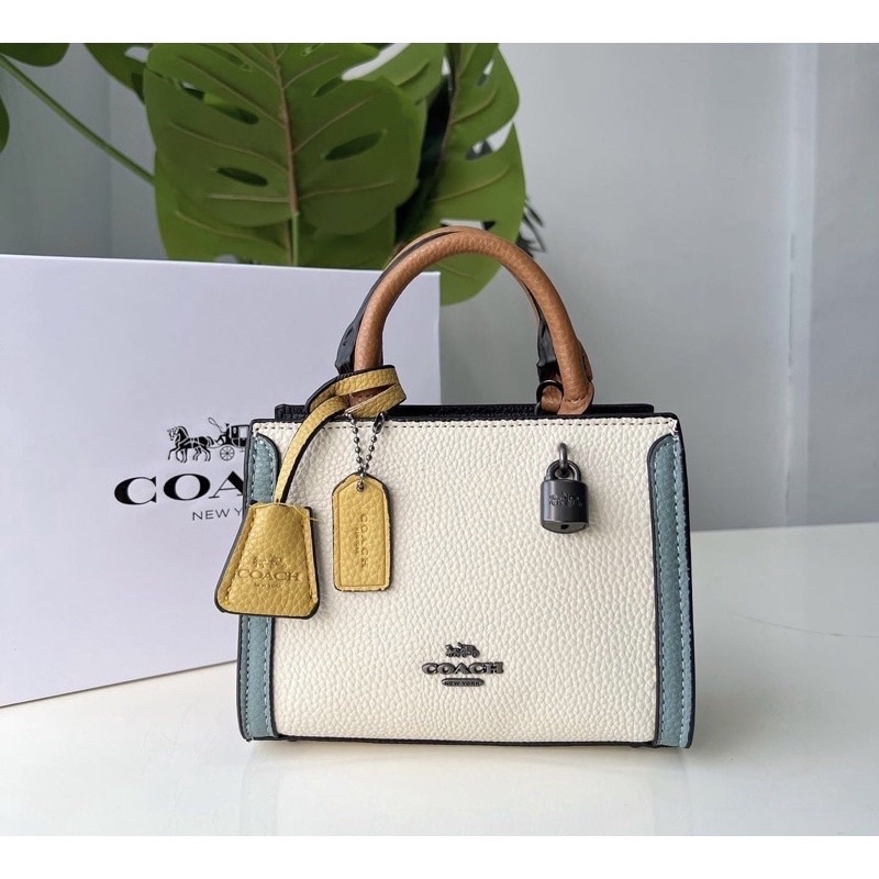[ORIGINAL 100%] COACH MICRO ZOE CROSSBODY IN COLORBLOCK - COACH 1426