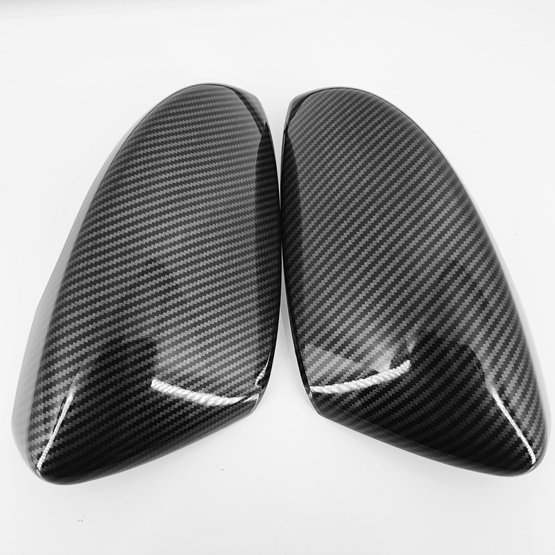 Xuming Penutup Cermin Samping Mobil, untuk Volkswagen Jetta 2011 2015 Serat Karbon, Penutup Cermin Samping Mobil Jetta Generasi Ke-6 Mk6 Trim Penutup Kaca Spion