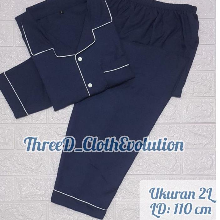 Piyama Polos Baju Tidur Pria/ Wanita Remaja/Dewasa Katun PP Harga Grosir