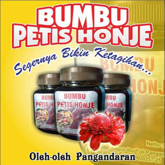 

BUMBU PETIS HONJE KHAS PANGANDARAN