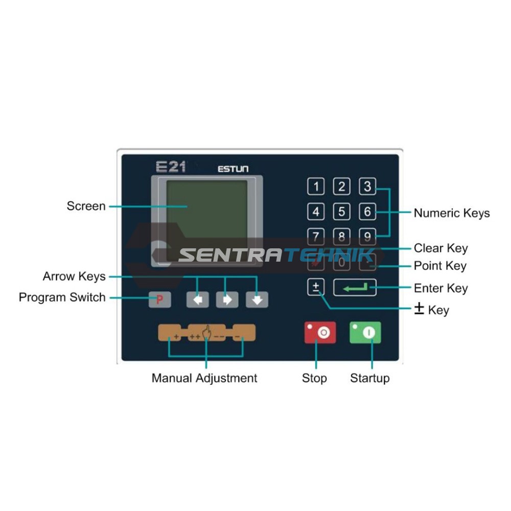 Estun E21 Mesin Bending Controller