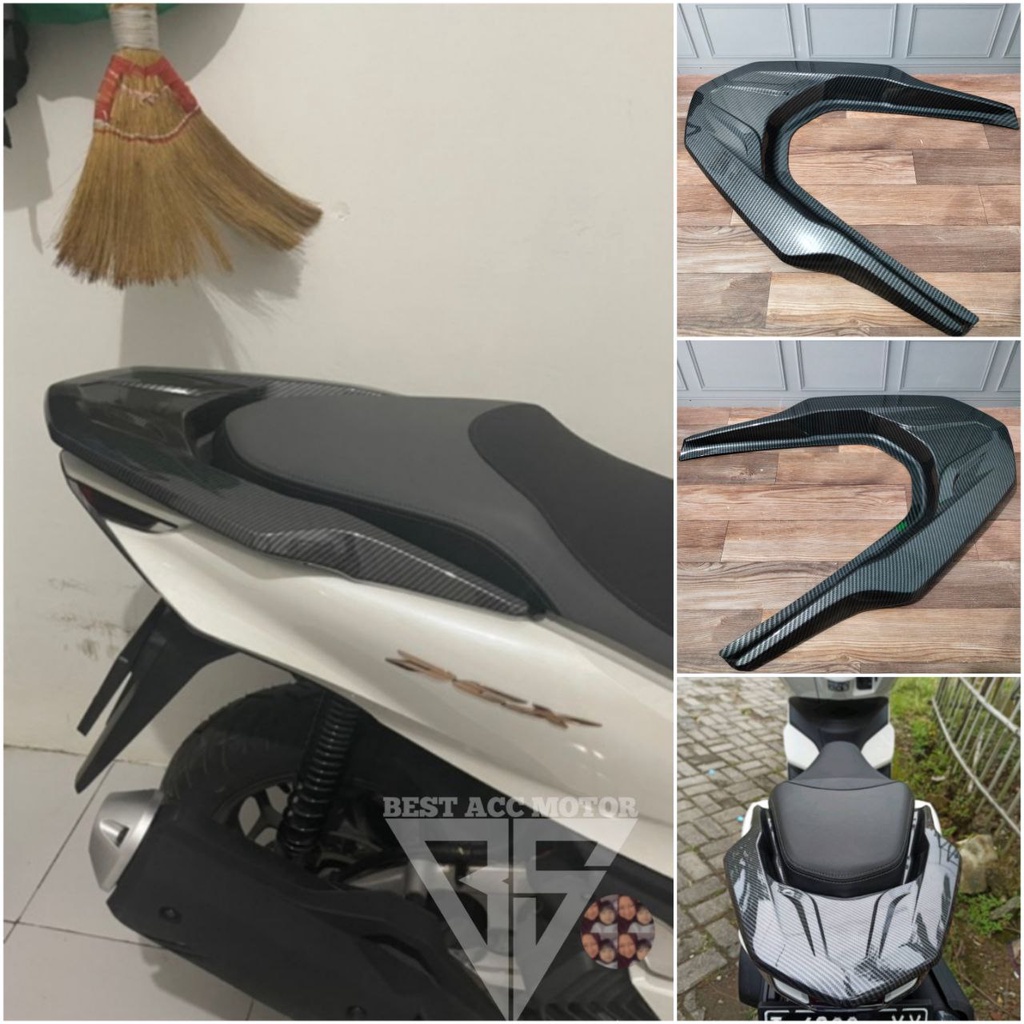 COVER BEHEL PCX 160 2021 2022 2023 CARBON NEMO TUTUP BEHEL PCX 160 CC ABS NON ABS