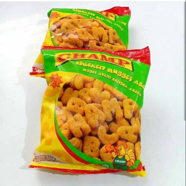 

Champ chicken nugget ABC 250gr only semarang via gosend