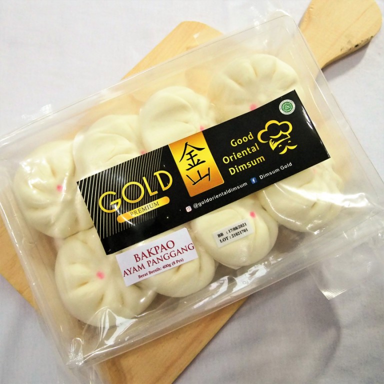 

Bakpao Ayam Chasio / Ayam Panggang [ISI 8] - Gold Orientan Dimsum