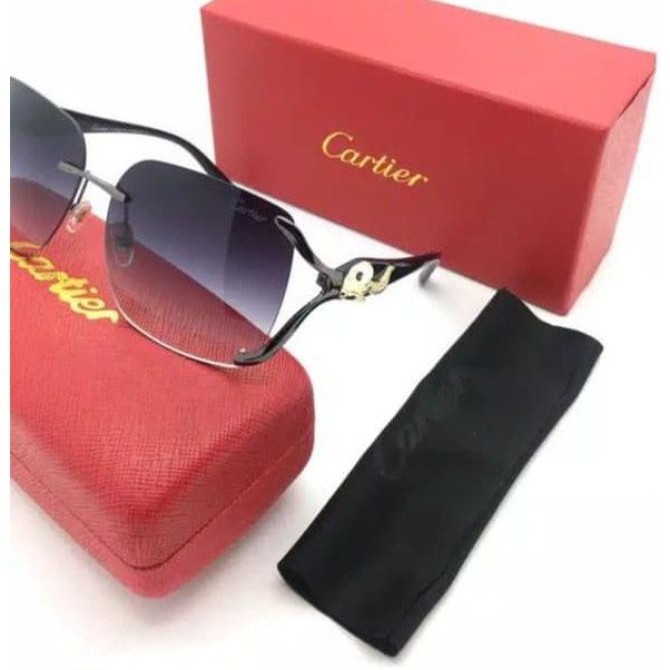 Promo KACA MATA SUNGLASSES WANITA CEWEK CARTIER MUSANG DG6