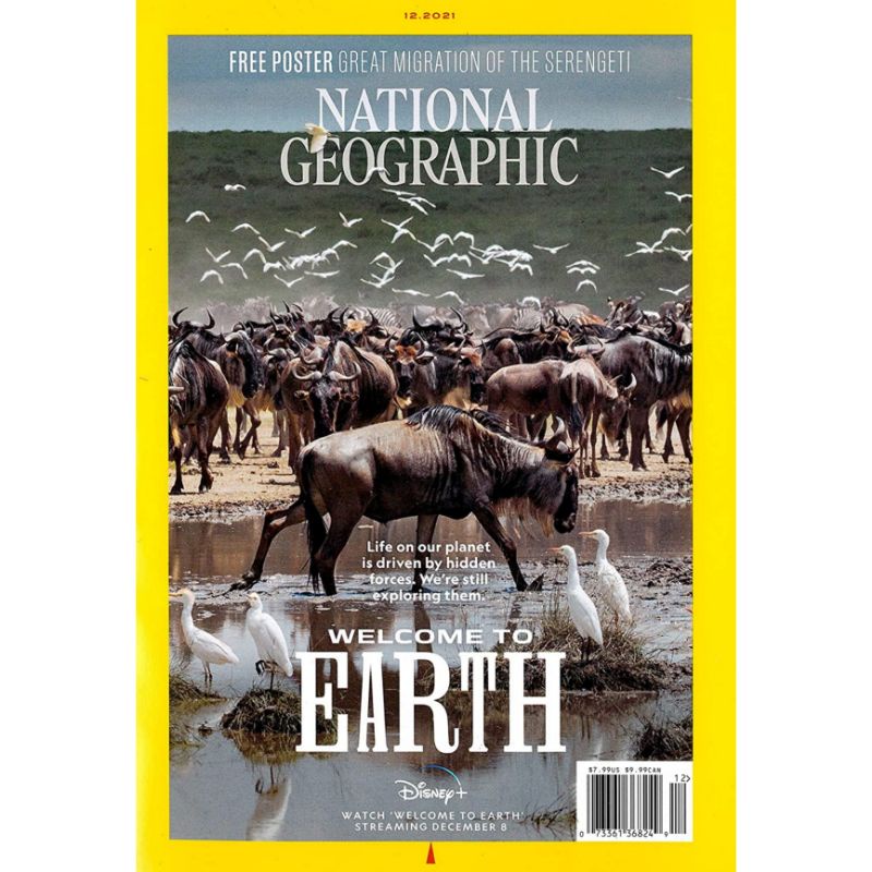 Majalah NATIONAL GEOGRAPHIC Uk December 2021