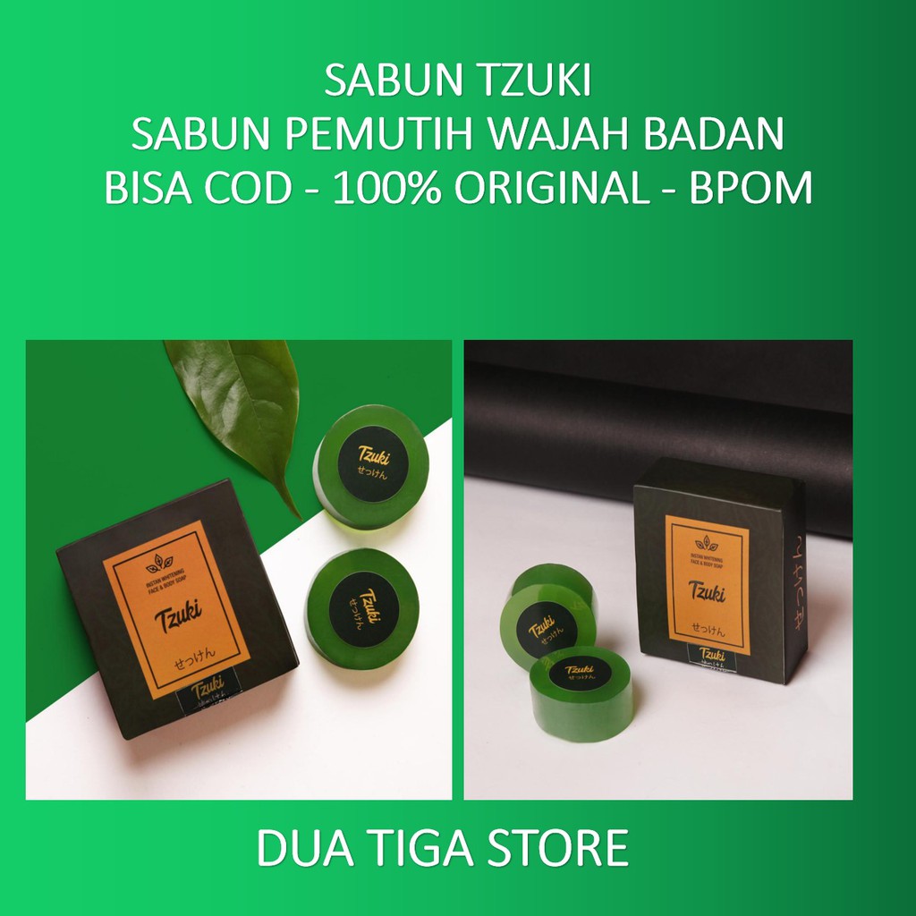 [BAYAR DI TEMPAT] SABUN TZUKI ASLI 100% ORIGINAL/ SABUN TZUKI PERAWATAN WAJAH/  SABUN TZUKI BPOM