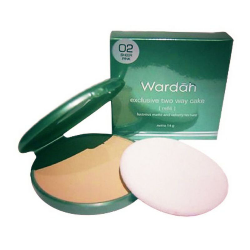 WARDAH EXCLUSIVE REFFIL Two Way Cake ~ ORIGINAL 100%