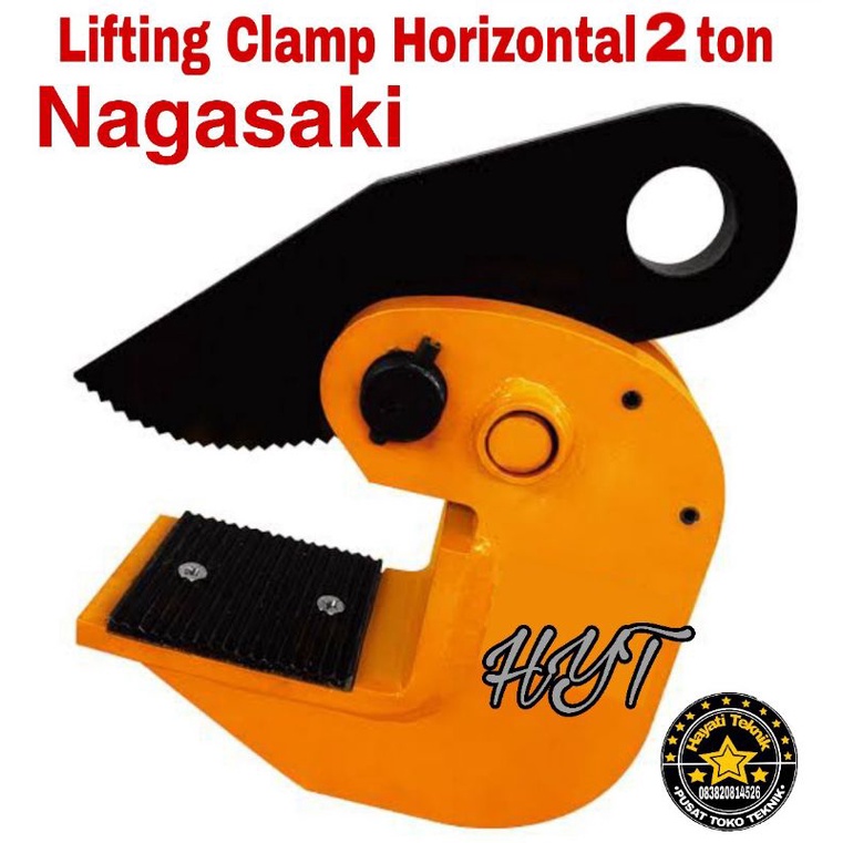 Clamp Horizontal Lifting Hook Nagasaki 2 Ton Lifting Clamp Hook