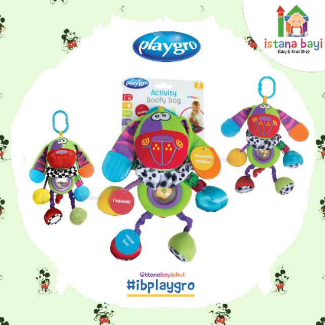 Playgro Activity Doofy Dog - Mainan Bayi