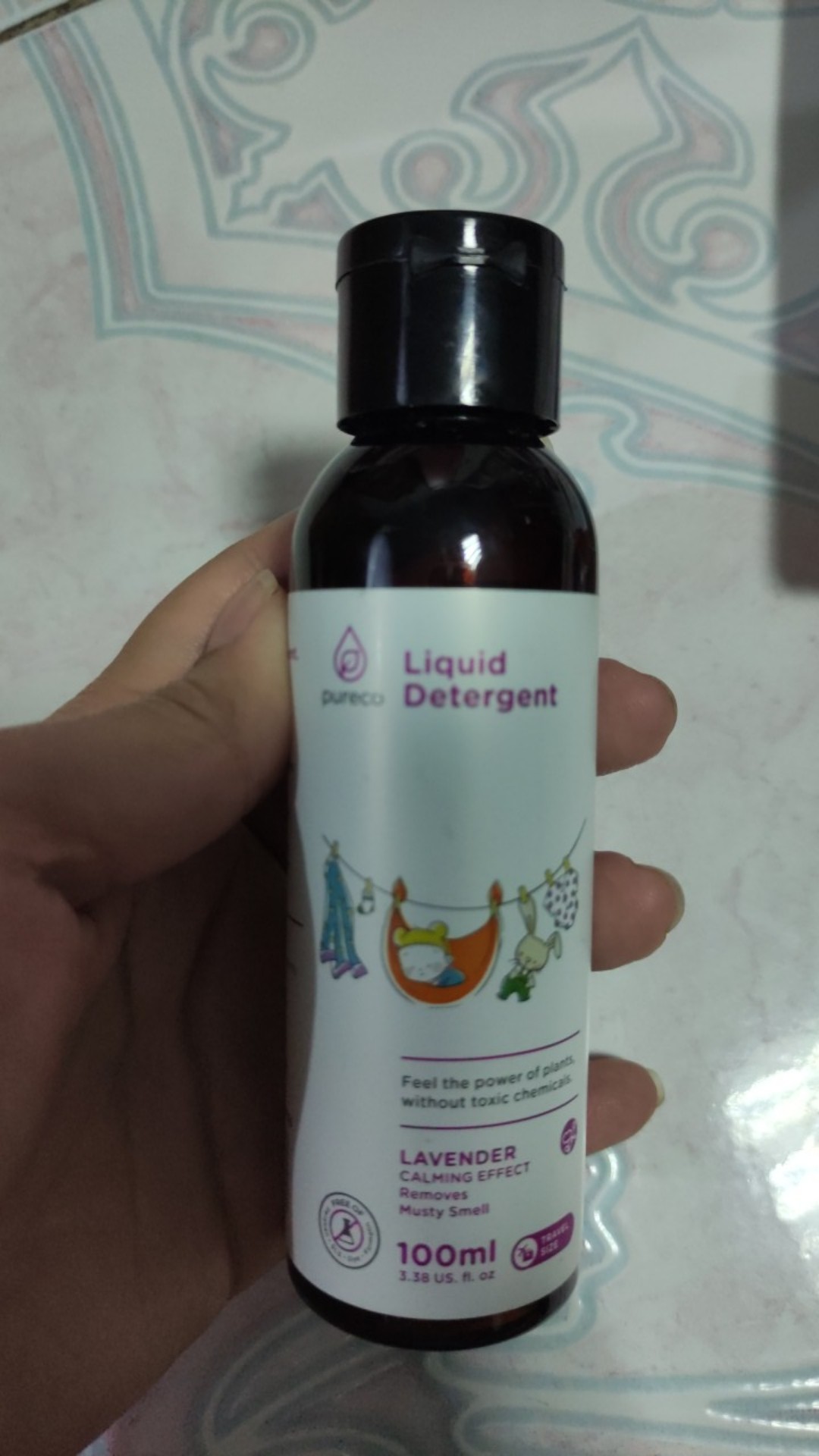 Pureco Liquid Detergent Lavender 100ml