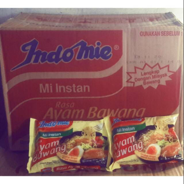 

Indomie Rebus Ayam Bawang (Dus) Isi 40 Pcs