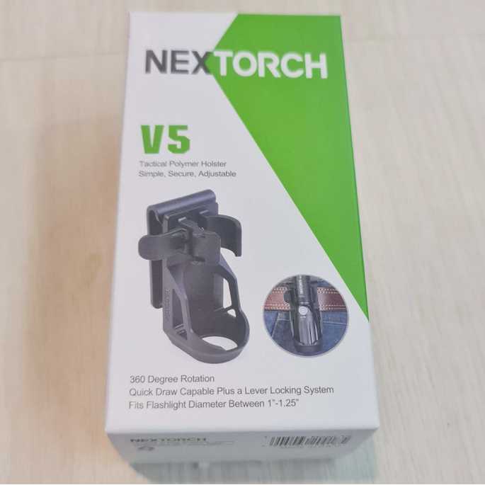 IDN TOOLS - Nextorch Tempat Senter Taktis Pinggang Flashlight Holster - V5