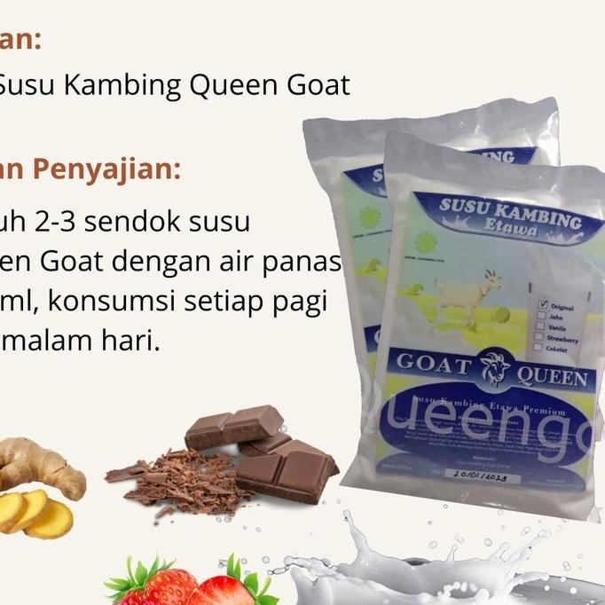 

Terbaik Susu Kambing Bubuk Etawa Murni Original Goat Milk Bubuk coklat ✓
