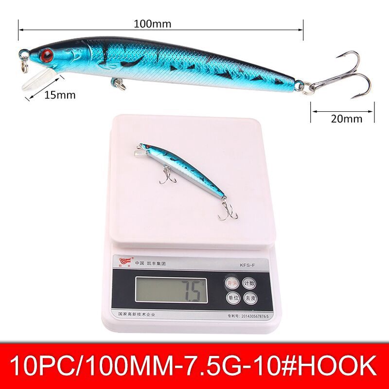 Umpan Buzz Bait Lure Fishing Accessories SwimBait Lure 20Pcs Lure For Fishing Fishing Gear Clouser Minnow Gewang Fish bait Floating Lure Top Water Lure Fishing Bait Minnow Lure Fishing Lure Spinner Bait Fishing Bait Set