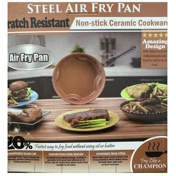 Teflon Anti Lengket Air Fry Pan Menggoreng Tanpa Minyak