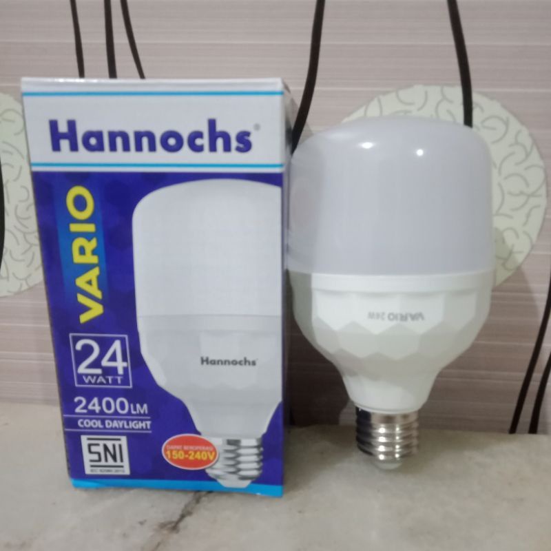 Jual Lampu Bohlam Hannochs LED Vario Cahaya Putih Cool Daylight ...