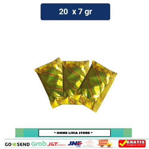 

Atoom Bulan Bumbu Masak 20 x 70 gr
