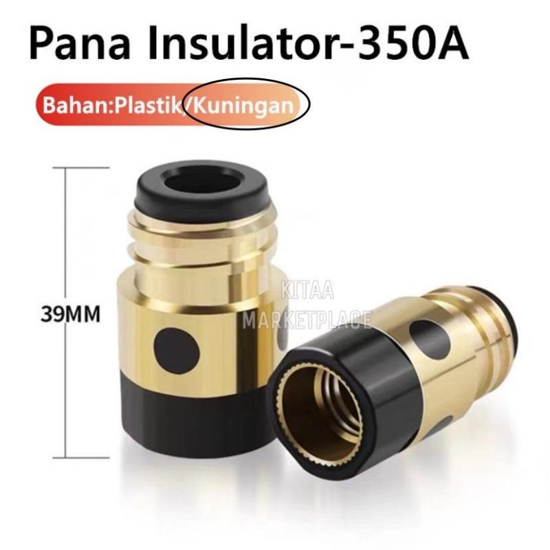 Insulator Kuningan MIG Mesin Las Co Co2 Tipe Panasonic 350A