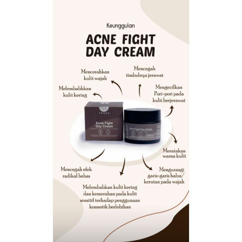 Acne Fight Day Cream Thana beauty