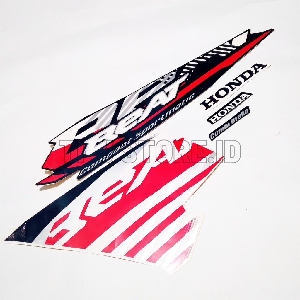 DECAL STIKER STRIPING BODY MOTOR ORIGINAL HONDA BEAT CBS 2021