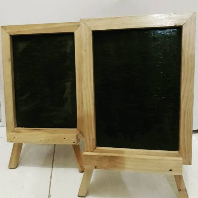 

Mini chalkboard papan tulis mini stand jagrak lukis