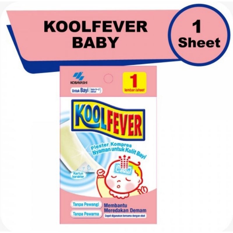 Kool Fever Untuk Bayi &amp; Anak-Anak Isi 1 Sachet