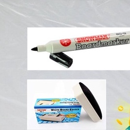 

Paket Whiteboard Magnetic 60X90 + Spidol Wb + Penghapus Wb
