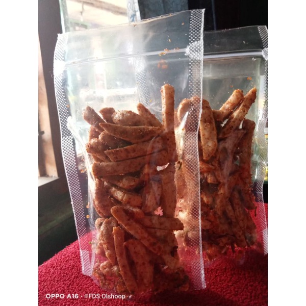 

Basreng Pedas daun jeruk