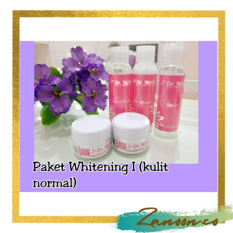 paket skincare whitening dr. Nora aurellskincare