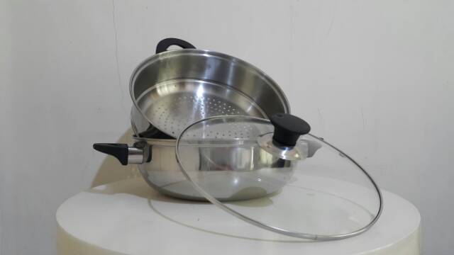 Panci Steamer Susun Dua 27 cm