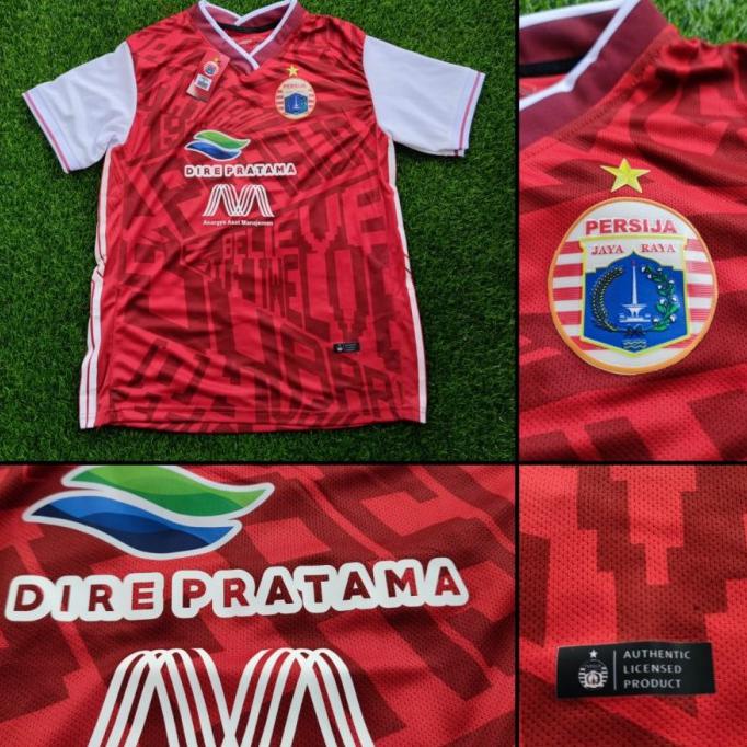 New Jersey Bola Persija Home Piala Menpora 2021 Grade Original