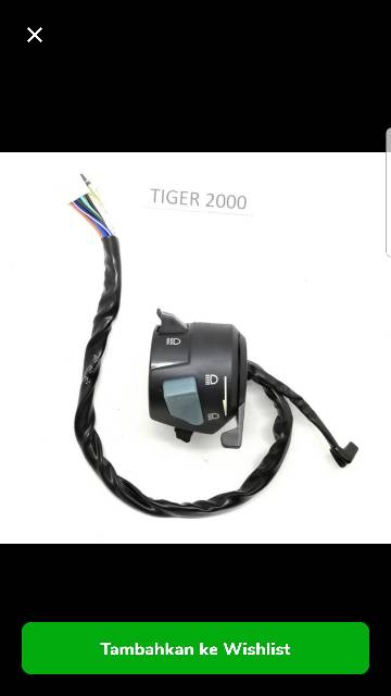 Saklar kiri klakson handel switch kiri TIGER LAMA OLD