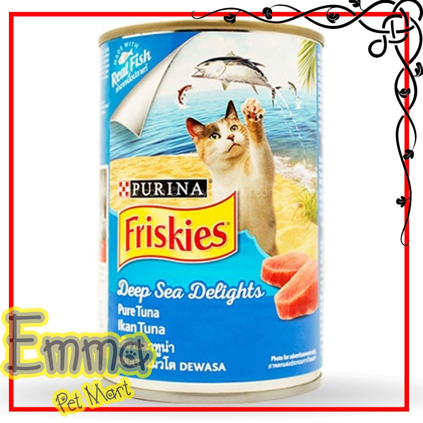 

friskies 400 gr adult pure tuna (can)