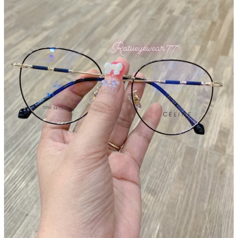 KACAMATA WANITA CANTIK RINGAN MINUS ANTIRADIASI MODE 3260