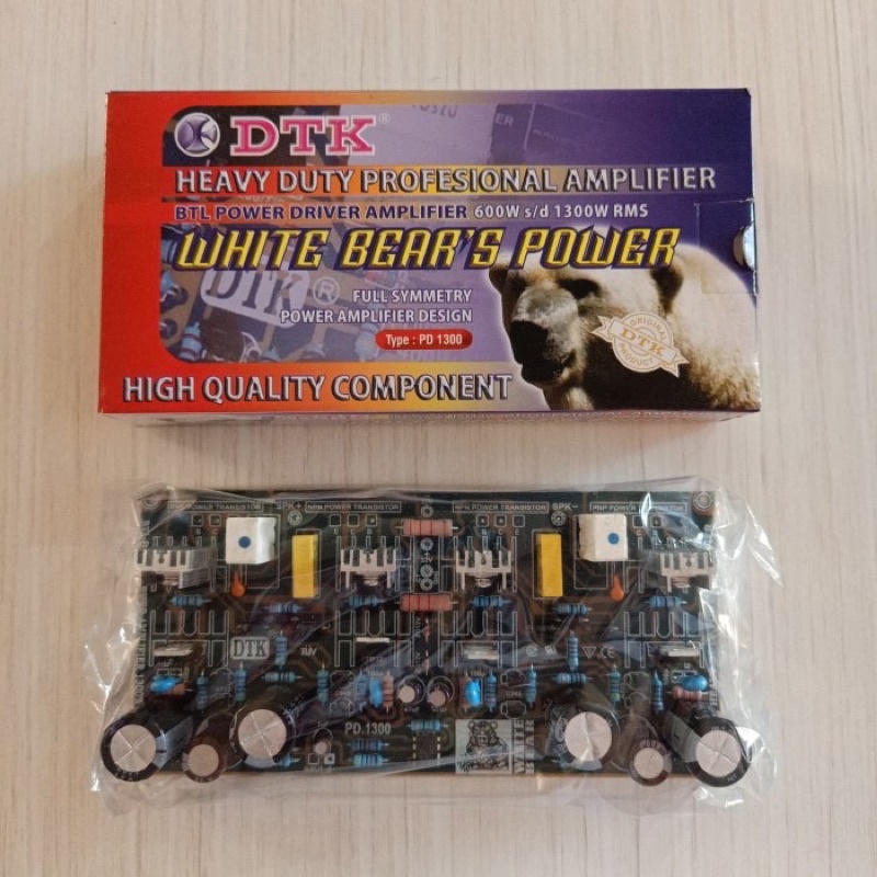 Kit / Rangkaian BTL WILDBEAR Power Driver Amplifier PD-1300 w
