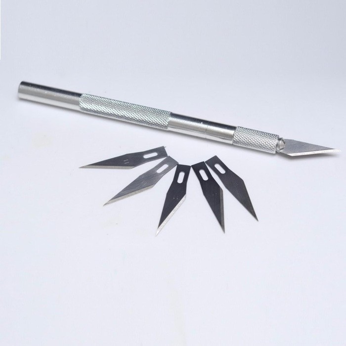 

Skycom PISAU HOBBY CRAFT KNIFE DPT 4 PCS MATA PISAU