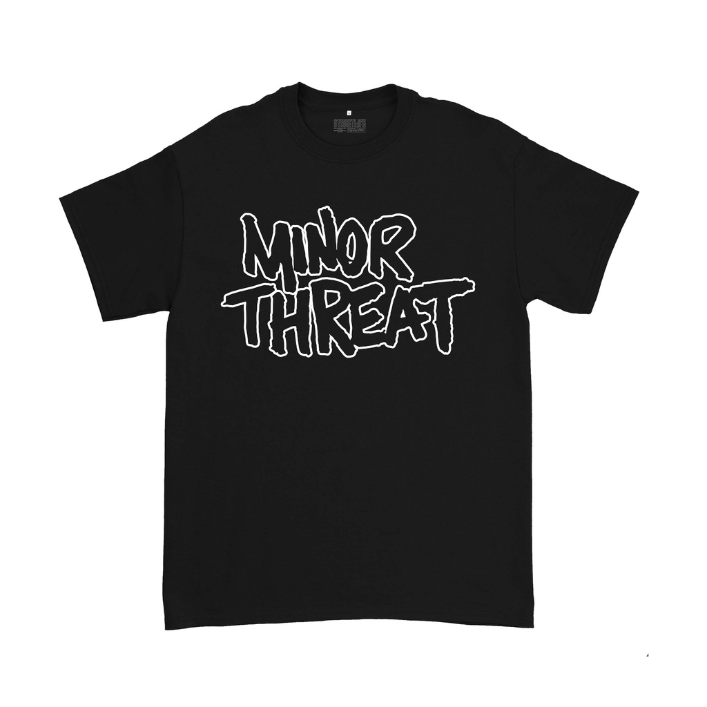 KAOS BAND / KAOS MUSIK / KAOS MINOR THREAT / T SHIRT MINOR THREAT / MINOR THREAT