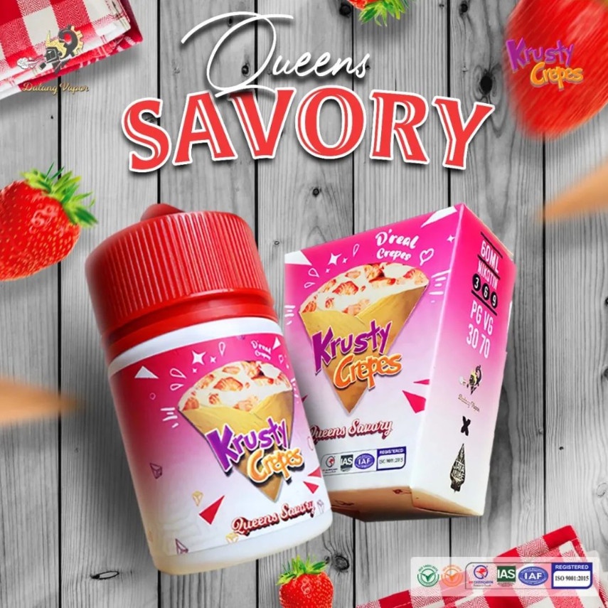 KRUSTY CREPES V5 KRUSTY CREPES QUEENS SAVORY 60ML by JAVA JUICE