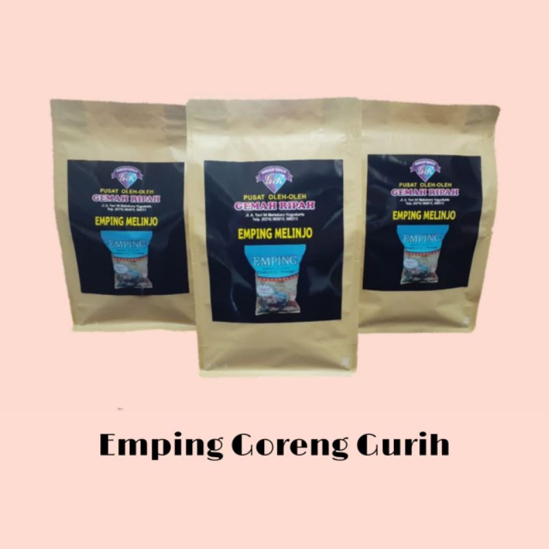 

Emping Melinjo Goreng l Emping Goreng Bumbu Gemah Ripah Asli Jogja