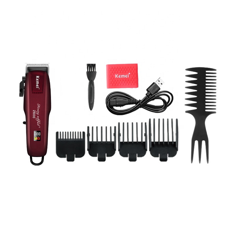 Kemei KM-PG2600 Alat Cukur Rambut Hair Clipper Rechargeable