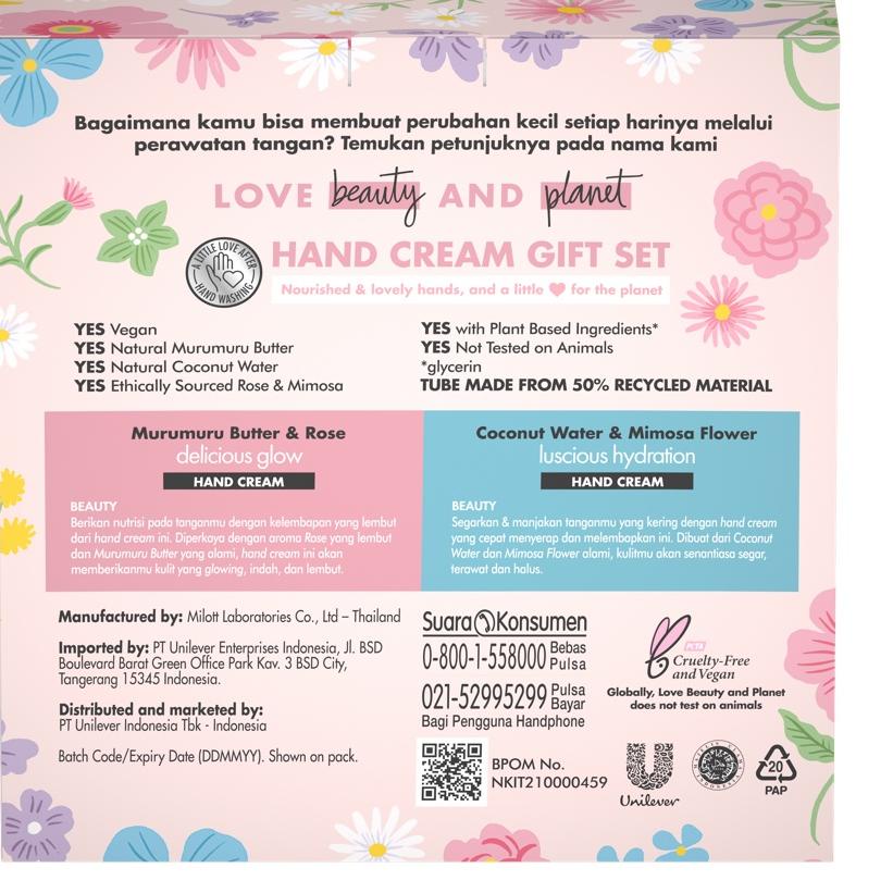 Love Beauty And Planet Hand Cream Gift Set V7Z3