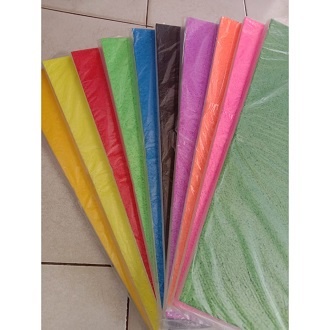 

CELLO STORE,STYROFOAM GABUS WARNA-WARNI 40CM X 60 CM ISI 5pcs